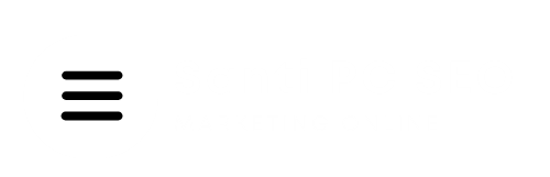 Logo Santi Pc SEO letra blanca